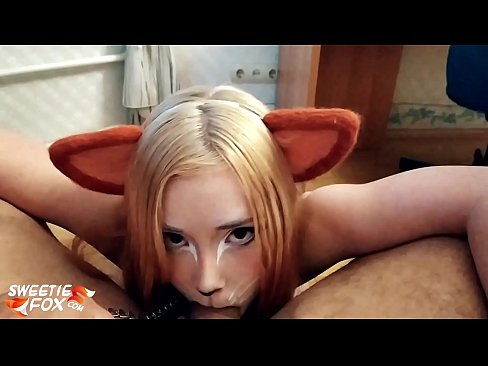 ❤️ Ka horomia e Kitsune te tiihi me te cum ki tona waha ataata porn i a matou